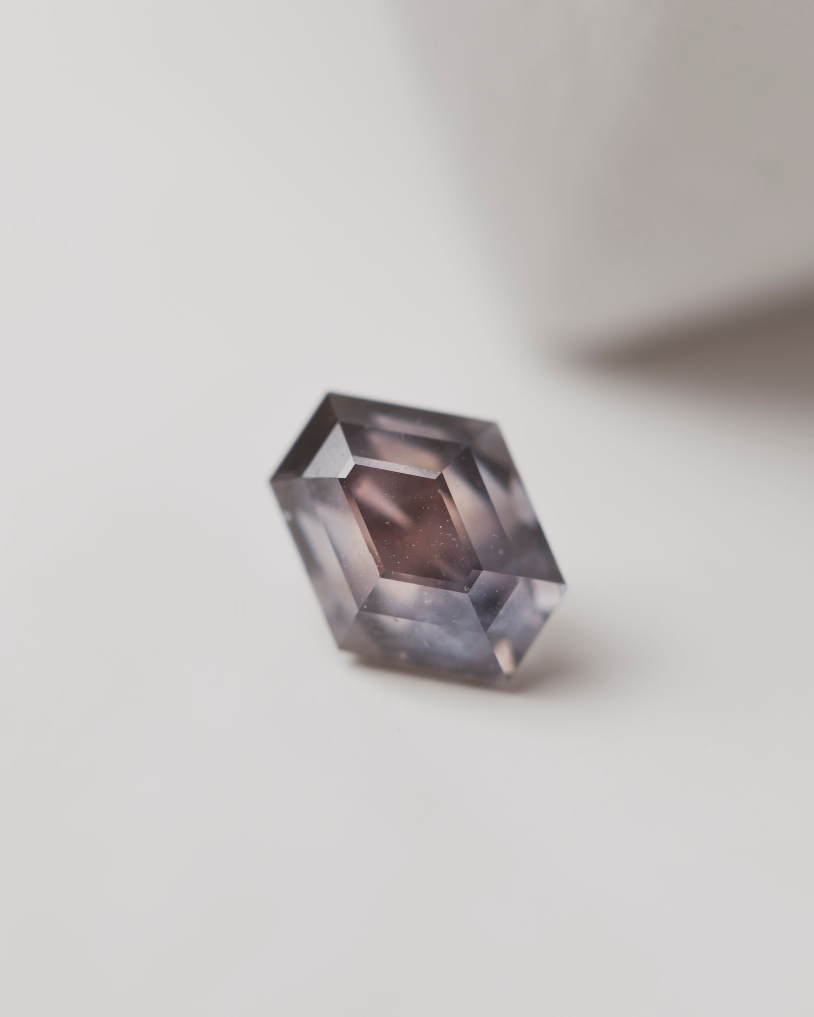 2.07 carat Purple Step Cut Sapphire