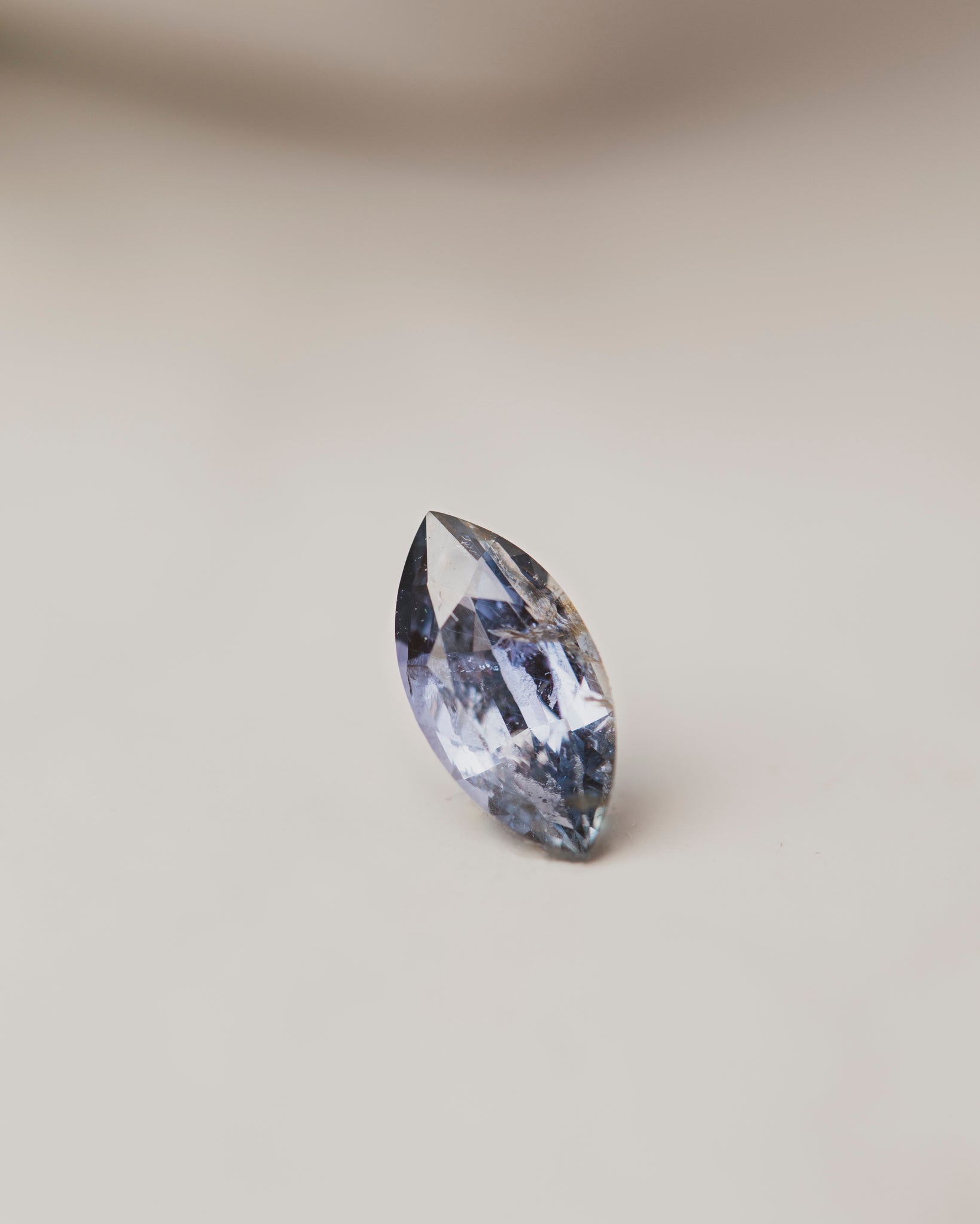 This 1.2 carat Marquise Umba Sapphire is very rare shade of purple, perfect for a custom design project