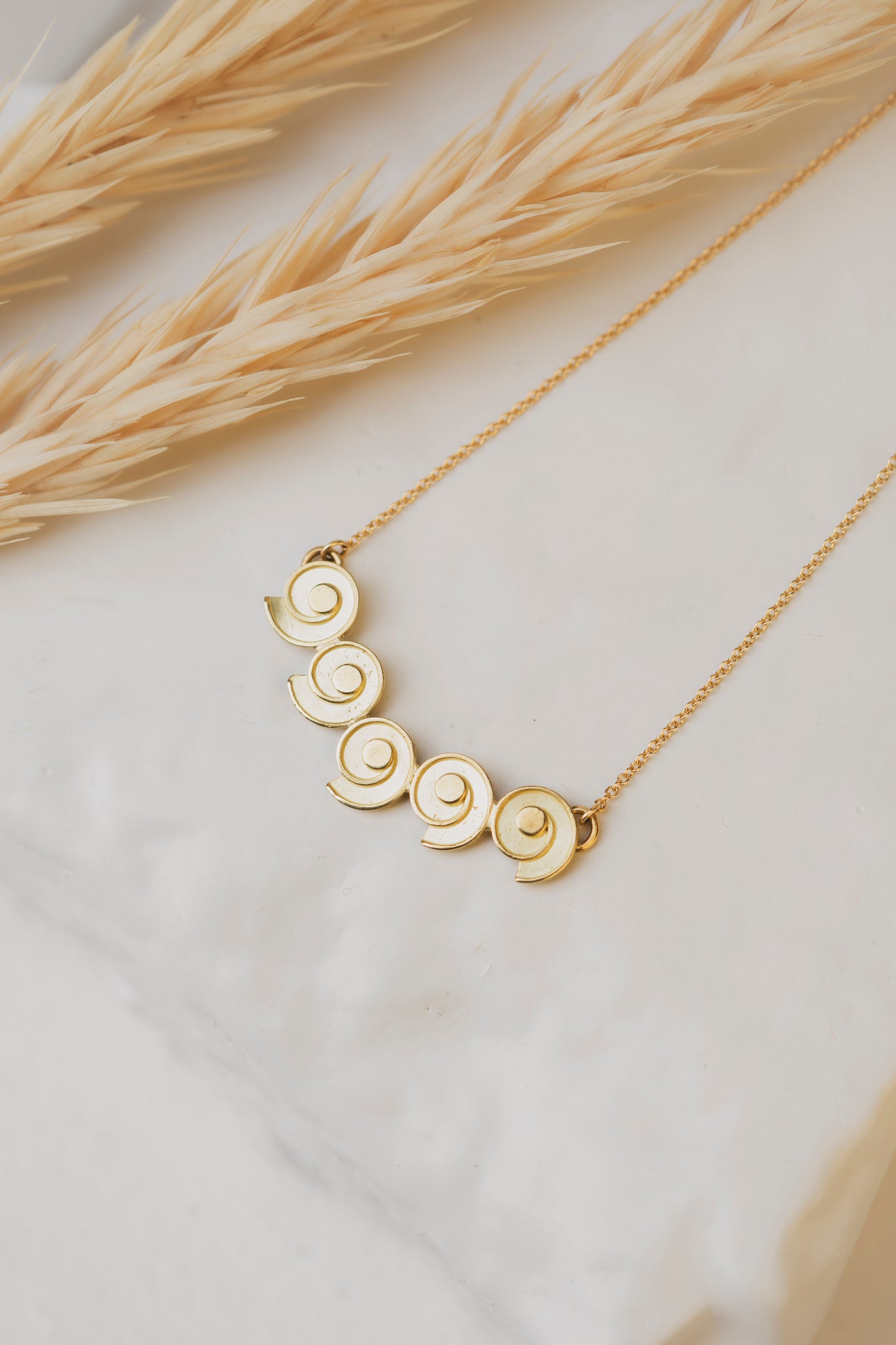 Gold Galaxy Necklace
