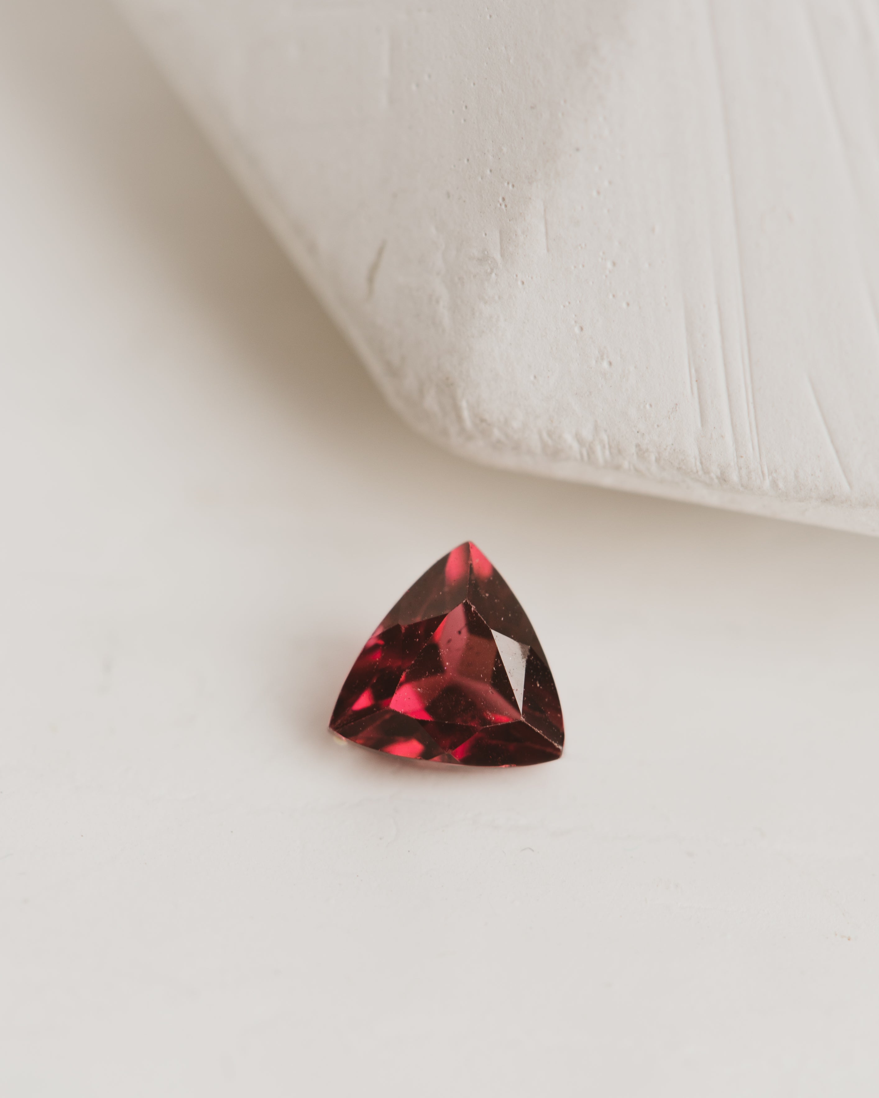 67 Ruby 0.67 carat Ruby Trillion – Dillon Rose