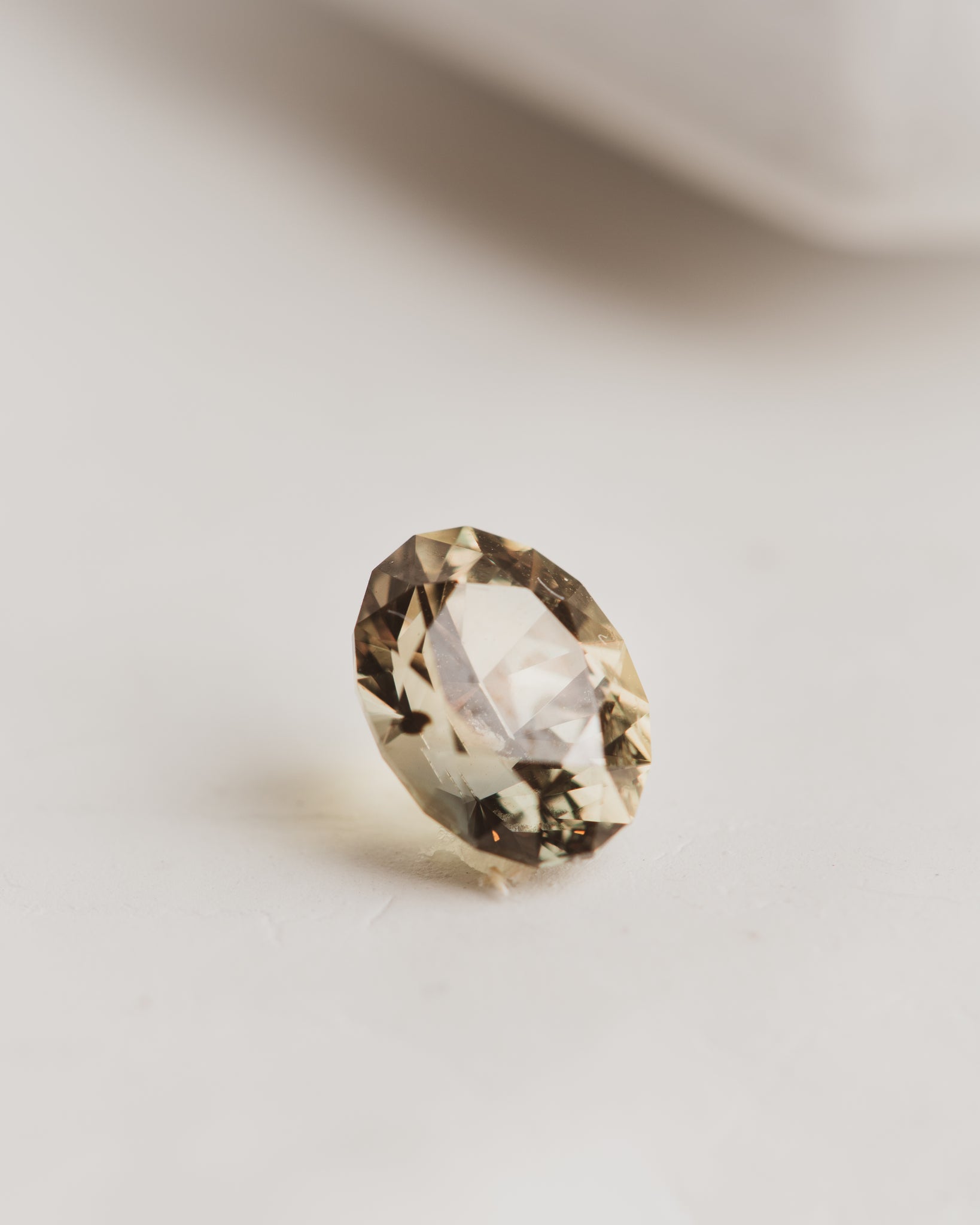 1.2 carat Amber Oval Sapphire